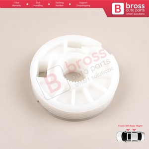 Régulateur de vitre BWR154 pour porte arrière et avant droite de Caddy Polo Classic Cordoba - Product Image 3