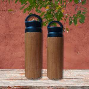 Vasos de diseño de madera de acero inoxidable respetuosos con el medio ambiente Producto de la mejor calidad de Indonesia - Product Image 3