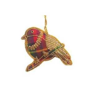 Adornos navideños hechos a mano Golden Gleam con bordado Zari de lujo Decoraciones navideñas de alta calidad - Product Image 2