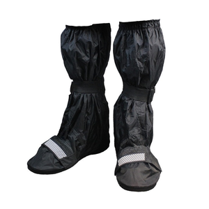 Couvre-bottes de pluie imperméables avec fond antidérapant, protection des chaussures réutilisable, facile à porter, conception légère pour une utilisation en extérieur - Product Image 1