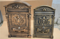Boîte aux lettres murale vintage en aluminium moulé pour appartement – Offre spéciale