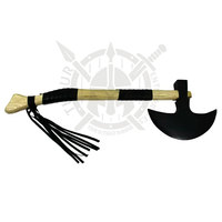 Meistverkaufte Handgeschmiedete Industriequalität Wikinger-Axt Kundenspezifisches Design Hochwertige Kohlenstoffstahl Rosenholzgriff 18-Zoll Doppelaxt