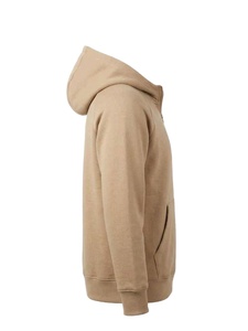 Soldes d'usine : Sweat à capuche homme hiver épais 100 % coton, coupe ample oversize, couleur unie, écologique, avec poche - Product Image 2