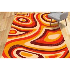 Tapis moderne 3D imprimé - Tapis de couloir psychédélique pour la maison, tapis doux non tissé - Product Image 1