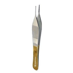 Pince à tissus TC Adson de qualité supérieure, 4,75 po (12 cm), instrument chirurgical dentaire - Product Image 3