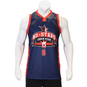 Uniforme de basket-ball à séchage rapide conçu sur mesure Vêtements de sport pour hommes avec ensembles respirants Uniforme de basket-ball sur mesure OEM - Product Image 1