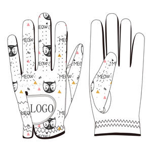 Nouveautés Gants de golf pour hommes gauchers Gant de golf en cuir Cabretta durable avec logo personnalisé à vendre - Product Image 4