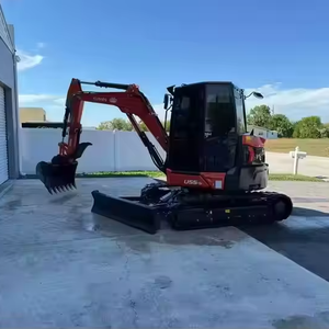 Miniexcavadora de orugas usada original Kubota, a la venta, de bajo funcionamiento - Product Image 1