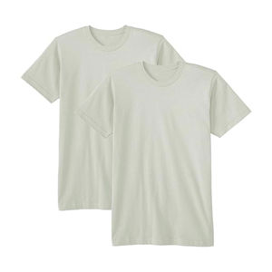 Haute qualité 100% coton Boxy Fit hommes T-Shirt séchage rapide Anti-boulochage surdimensionné tenue décontracté blanc uni teint personnalisable OEM - Product Image 4