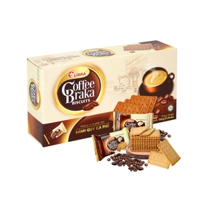 LIBRA 150g Galletas rectangulares crujientes Sabor a café Halal Caja de galletas finas Embalaje con sabor a café dulce Nuevo producto - Product Image 5