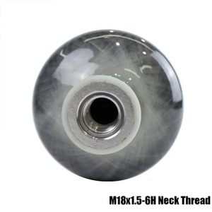 Bouteille de plongée haute pression en fibre de carbone 2L 300Bar PCP SCBA - Product Image 2