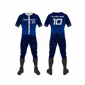 Kit d'uniforme de baseball Couleurs personnalisées et coutures durables pour chaque jeu Kit d'uniforme de baseball - Product Image 1