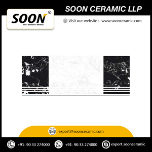 กระเบื้องพอร์ซเลนปูพื้นภายนอก ขนาด 30x120 ซม. ผิวมันเงา กันลื่น หนา 9 มม. ลายแบบดั้งเดิมสำหรับขั้นบันไดแบบอินเดีย - Product Image 2