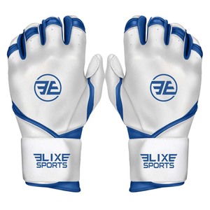Gants de frappe de baseball en cuir véritable pour adultes, usage professionnel, hommes et femmes, softball, fermeture à boucle et crochet personnalisable, durables - Product Image 5
