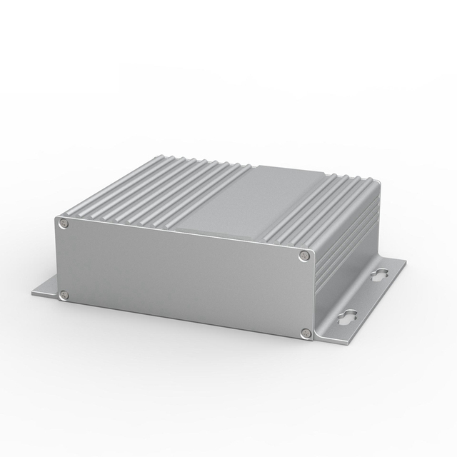 147*41*150mm Anodized Aluminum Enclosure Metal Electronic Instrument Enclosure Din Rail Box PCB Enclosure