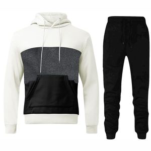 2025 Custom Logo Printed Casual Sportswear Cotton Material Full <b>Zip</b> Breathable Tracksuit Hoodie Jogger Two-Piece Jogging Set - Product Image 6