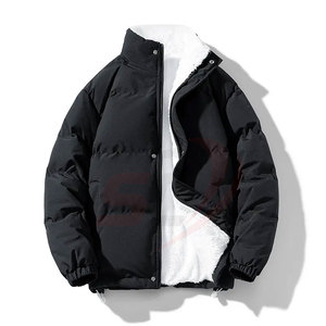 OEM Wholesale Light <b>Weight</b> Custom Logo Mens Winter Waterproof Hooded Padded Bubble Puffer Jacket - Product Image 1
