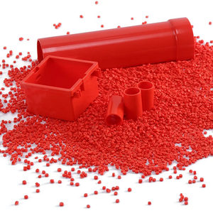 Gránulos de PVC SG5, materia prima plástica para moldear accesorios de tuberías, perfiles de película - Product Image 2