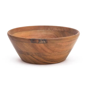 Acacia Wood Mixing & Serving <b>Bowl</b> Handmade Wooden Salad <b>Bowls</b> Antique Soup Serve Ware Elegant <b>Bowl</b> for Salads, <b>Snacks</b> Serving - Product Image 1