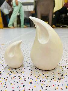 Urna Funeraria de Aluminio con Forma de Corazón, Estilo Americano, Diseño Nuevo, Capacidad de 220 Pulgadas Cúbicas, Brassworld India, Venta al por Mayor - Product Image 6