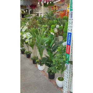 Artificial <b>Blush</b> Peace Lily Potted Plant - Product Image 2
