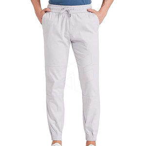 Pantalon de survêtement personnalisé pour homme en coton épais, coupe décontractée, vente en gros - Product Image 2