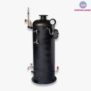 Chaudière compacte à bois 1 HP 60 KG/HR génération de vapeur efficace bois charbon combustible Durable économie d'énergie traitement des semences - Product Image 6
