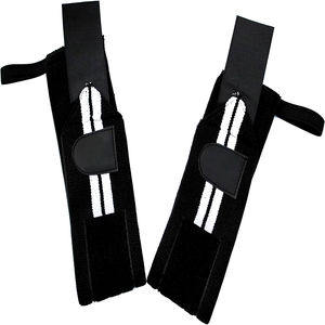 เส้นใยโพลีเอสเตอร์สีดำสีขาวสำหรับใช้ออกกำลังยกน้ำหนักทำโลโก้ได้ตามต้องการ - Product Image 5