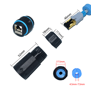 Acoplador RJ45 Impermeable IP68 CAT6 STP Hembra a Hembra - Product Image 4