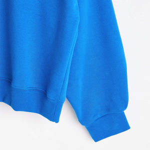 Women's Autumn Winter Style Drop Shoulder Embroidered <b>Sweatshirt</b> Breathable Casual Hoodie Direct Manufacturer's Wholesale Front - Product Image 5