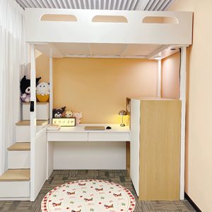 Child's Solid <b>Wood</b> Luxury <b>Bunk</b> <b>Bed</b> for Kids' Bedrooms Schools Hotels - Product Image 5