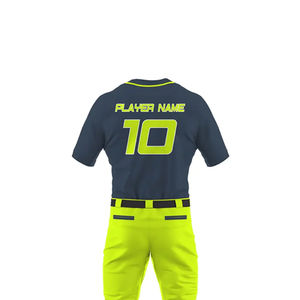 Bon fabricant Uniforme de baseball pour hommes entièrement personnalisé best-seller top tendance uniforme de baseball anti-rides de haute qualité - Product Image 6