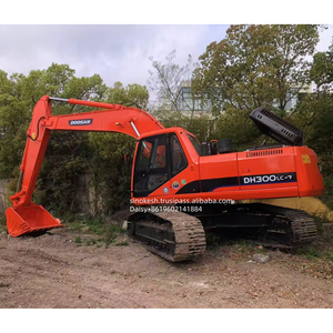 Excavatrice d'occasion multifonctionnelle Doosan DX300LC-7, 30 tonnes, engin de chantier lourd à chenilles, modèle 2022, moteur, pompe à engrenages - Product Image 1