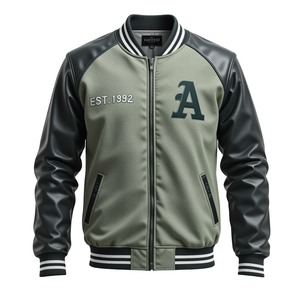 แจ็กเก็ตหนังสำหรับผู้ใหญ่แจ็กเก็ตหนังฤดูหนาวสีทึบแจ็คเก็ตหนังสไตล์ใหม่ - Product Image 3