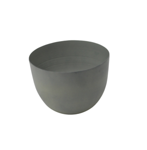 Bougeoir votif en métal de fer de couleur grise au design moderne pot à bougie pour le salon et la décoration de table vente en gros - Product Image 4