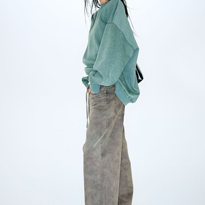 เสื้อเหงื่อสไตล์เสื้อสวมหัวลําลองสําหรับผู้หญิงทําจากวัสดุขนแกะผ้าฝ้ายเสื้อเหงื่อผลิตในเซียลคอตปากีสถาน - Product Image 1