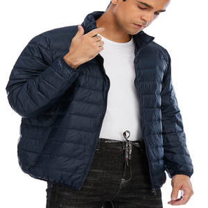 Chaqueta acolchada de tamaño personalizado para hombre de invierno 2024, nuevo diseño OEM con cremallera con capucha, Abrigo acolchado, estilo Formal ligero a la venta - Product Image 3