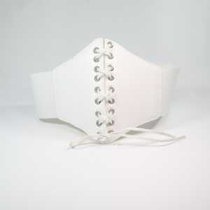 Women's Breathable Elastic <b>Corset</b> Belt with <b>Lace</b> Detail - Product Image 2