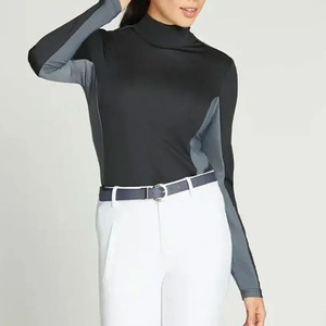 Precio al por mayor Mostrar Camisas Señoras Manga larga Capa base Mujeres Ecuestre Equitación Competición Camisas - Product Image 4
