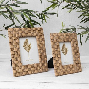 Marcos de fotos de algas marinas naturales tejidas hechos en Vietnam material ecológico utilizado para la decoración del hogar marcos de fotos al por mayor - Product Image 6