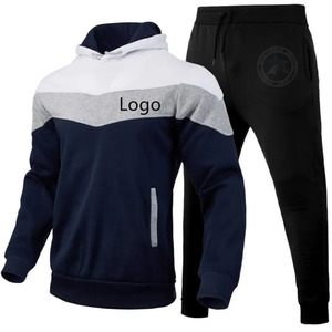 Chándales Casuales de Corte Regular para Hombre, Logotipo Personalizado, Poliéster/Algodón, Bolsillos Laterales, Chándal de Invierno - Product Image 5