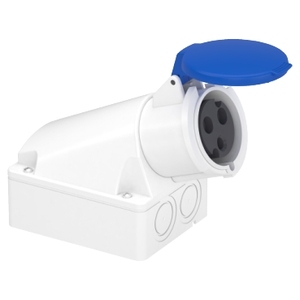 Presa Industriale PratiKa Schneider Electric 83116 32A 2P+E 200-250 V AC IP44 - Product Image 1