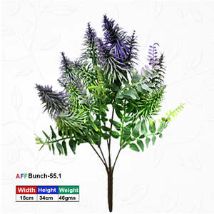ก้านใบลาเวนเดอร์/ยูคาลิปตัสประดิษฐ์ AFF Bunch -55.1 - Product Image 1