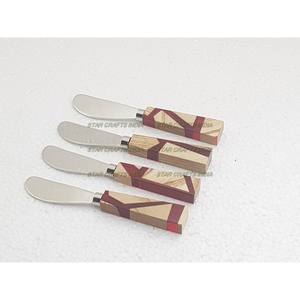 Cubiertos desechables de alta resistencia, juegos de cubiertos, cucharas de acero inoxidable y resina, tenedores y cuchillos, cubiertos, herramientas de cocina - Product Image 2