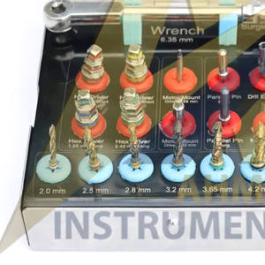 อุปกรณ์ทันตกรรมเครื่องมือทันตกรรมสำหรับทำฟันเทียม18ชิ้นออกแบบโลโก้ได้ตามต้องการ - Product Image 5