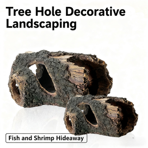 Arbre d'aquarium Arbre creux Racine d'aménagement paysager Décoration en résine Bonsaï Paysage Aquarium Artisanat Ornement en bois Arbre artificiel - Product Image 2