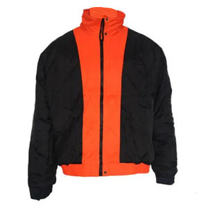 Chaqueta de Trabajo Funcional de Poliéster con Múltiples Bolsillos, Protección contra el Frío Invernal, Reversible, de Seguridad, Profesional, de Alta Visibilidad, Uniforme de Trabajo - Product Image 5