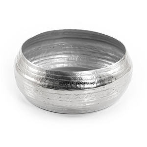 Tazón de Chocolate de Metal de Lujo con Acabado Dorado Antiguo, Forma Redonda, Diseño de Diseñador, Tamaño Personalizado - Product Image 6