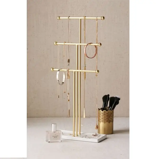 Multi Tiered Jewellery Stand Earrings Stud Display Stand Jewelry Tower Organizer Holder Jewelry Table Display At Wholesale And F