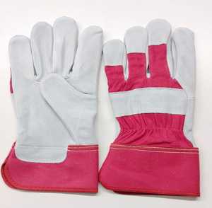 Meilleures ventes Gants de gréement canadiens en cuir de vache fendu de taille XL Gants de sécurité ignifuges pour travaux de soudage et de jardinage - Product Image 5